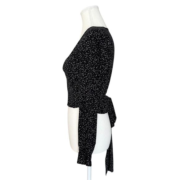 H&M Crop Top Wrap Blouse - Picture 3 of 7